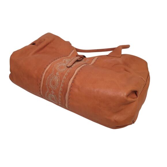 RADLEY TAN SOFT LEATHER HANDBAG OVER SHOULDER BAG PURSE - Picture 5 of 9